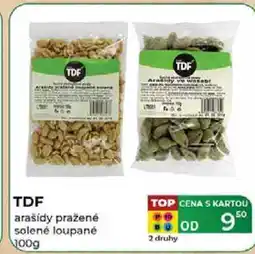 Tamda Foods TDF arašídy pražené solené loupané 100g nabídka