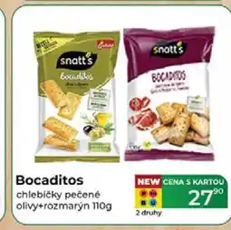 Tamda Foods Bocaditos chlebíčky pečené olivy+rozmarýn 110g nabídka