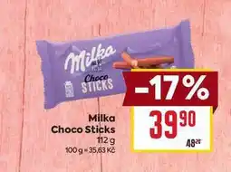 Billa Milka Choco Sticks 112 g nabídka