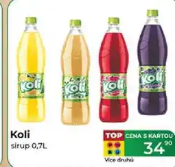 Tamda Foods Koli sirup 0,7L nabídka