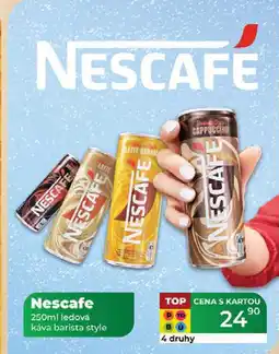 Tamda Foods Nescafe 250ml ledová káva barista style nabídka