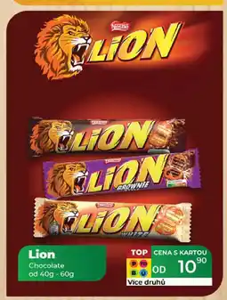 Tamda Foods Lion Chocolate od 40g - 60g nabídka