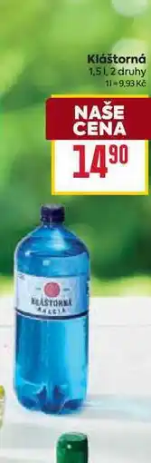 Billa Kláštorná 1,5l nabídka