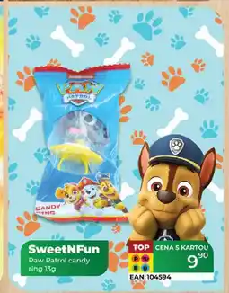 Tamda Foods SweetNFun Paw Patrol candy ring 13g nabídka