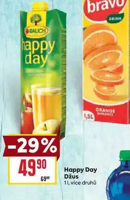 Billa Happy Day džus 1l nabídka