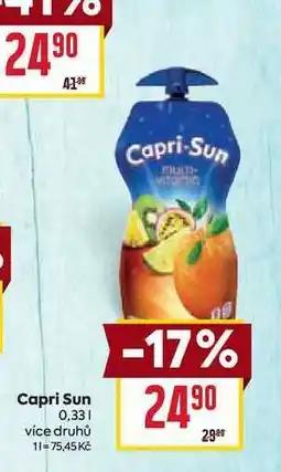 Billa Capri Sun 0,33l nabídka