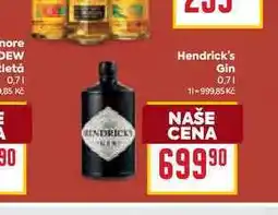 Billa Hendrick's Gin 0,7l nabídka