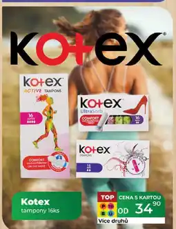 Tamda Foods Kotex tampony 16ks nabídka