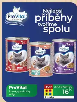 Tamda Foods PreVital kousky pro kočky 415g nabídka