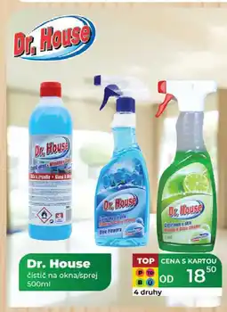 Tamda Foods Dr. House čistič na okna/sprej 500ml nabídka