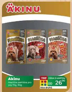 Tamda Foods Akinu Masíčka pamlska pro psy 75g, 90g nabídka