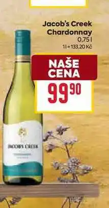 Billa Jacob's Creek Chardonnay 0,75l nabídka