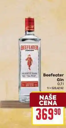 Billa Beefeater Gin 0,7l nabídka