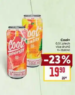 Billa Cool+ 0,51, plech nabídka