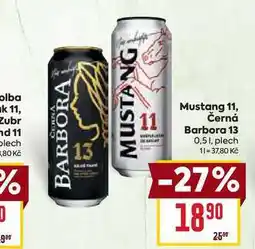 Billa Černá Barbora 13 0,51, plech nabídka