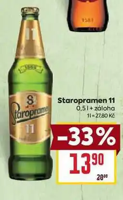 Billa Staropramen 11 0,5l nabídka