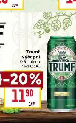 Billa Trumf výčepní 0,51, plech nabídka