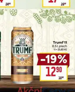 Billa Trumf 11 0,51, plech nabídka