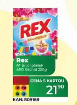 Tamda Foods REX AT prací prášek 4PD Orchid 220g nabídka