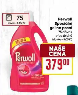 Billa Perwoll Speciální gel na praní 75 dávek nabídka