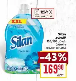 Billa Silan Aviváž 126/130 dávek nabídka