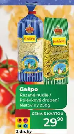 Tamda Foods Gašpo Řezané nudle / Polévkové drobení těstoviny 250g nabídka