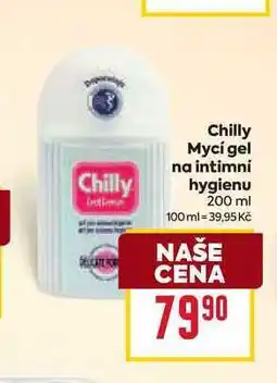 Billa Chilly Mycí gel na intimní hygienu 200 ml nabídka
