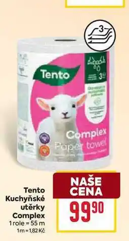 Billa Tento Kuchyňské utěrky Complex 1 role nabídka