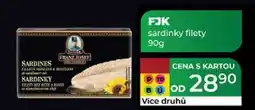 Tamda Foods FJK sardinky filety 90 g nabídka
