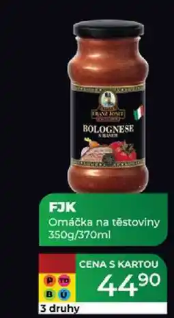 Tamda Foods FJK Omáčka na těstoviny 350g/370ml nabídka