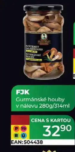 Tamda Foods FJK Gurmánské houby v nálevu 280g/314ml nabídka