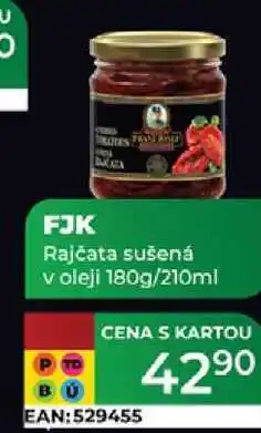 Tamda Foods FJK Rajčata sušená v oleji 180g/210ml nabídka