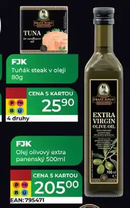 Tamda Foods FJK Tuňák steak v oleji 80g nabídka
