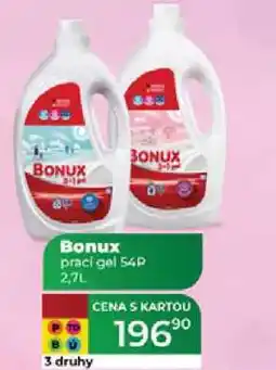 Tamda Foods Bonux prací gel 54P 2,7L nabídka