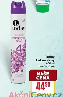 Billa Today Lak na vlasy 400 ml nabídka