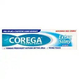 Billa Corega Extra silný fixační krém na zubní náhrady 40g nabídka