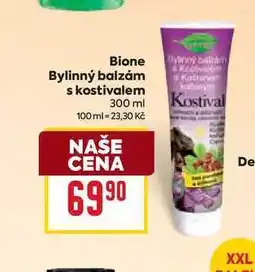 Billa Bione Bylinný balzám s kostivalem 300 ml nabídka