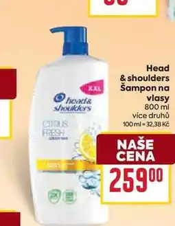 Billa Head & Shoulders šampon 800ml nabídka