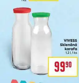 Billa Skleněná karafa 1,2 1,1 ks nabídka