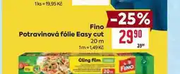 Billa Fino Potravinová fólie Easy cut 20 m nabídka
