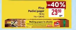 Billa Fino Pečicí papír 16 ks nabídka