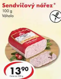 CBA Sendvičový nářez, 100 g nabídka