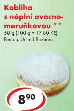 CBA Kobliha náplní ovocno-meruňkovou, 50 g nabídka