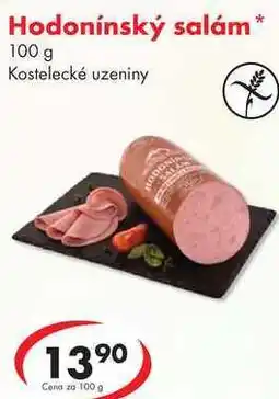 CBA Hodonínský salám, 100 g nabídka