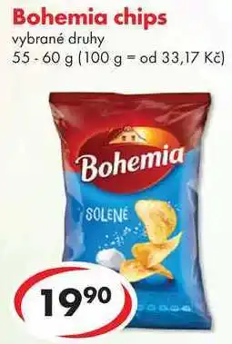 CBA Bohemia chips, 55-60 g nabídka