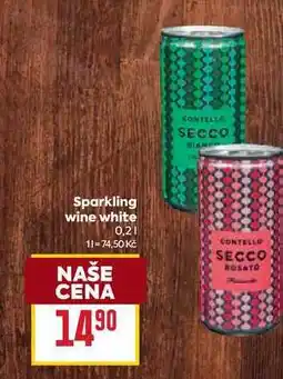 Billa Sparkling wine white 0,2l nabídka