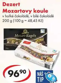 CBA Dezert Mozartovy koule, 200 g nabídka