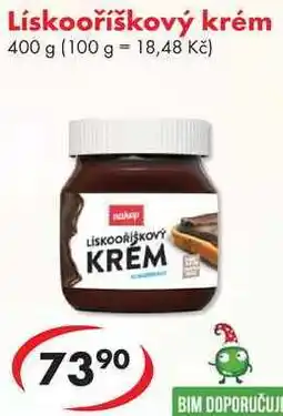 CBA Lískooříškový krém, 400 g nabídka
