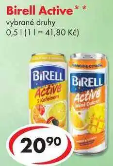 CBA Birell Active, 0,5 l nabídka