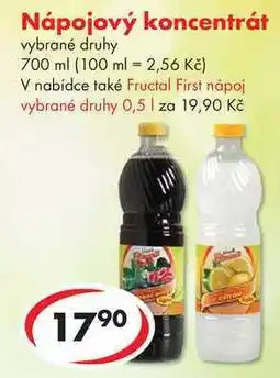 CBA Nápojový koncentrát, 700 ml nabídka